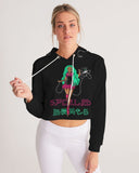 ANIME Women's Cropped Hoodie