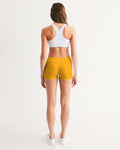Women's Fitness -Covered in Gold  Yoga Shorts
